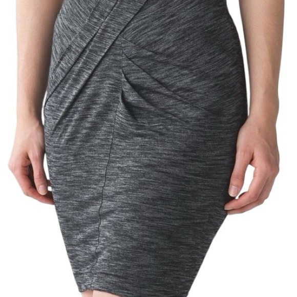 Lululemon Yoga Haven Skirt Gray Athletic Skirt 13” waist XXS (0) - Picture 3 of 16